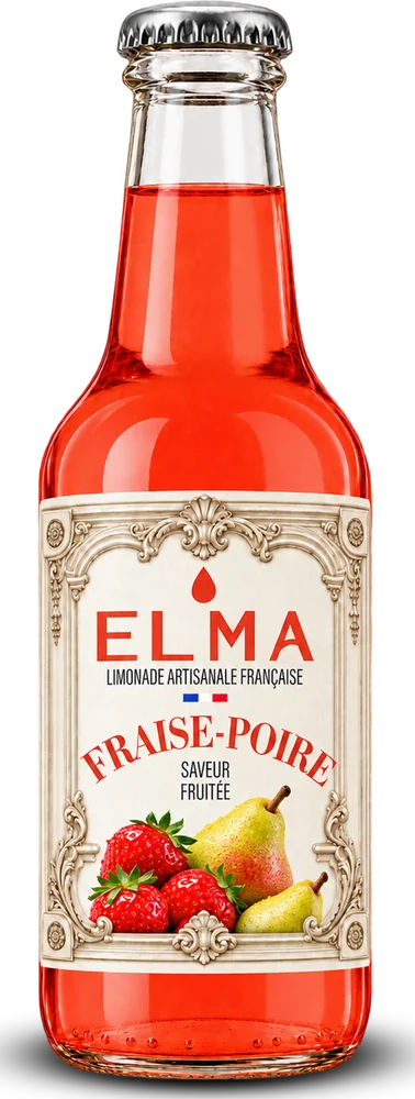 ELMA limonade Aardbei-Peer