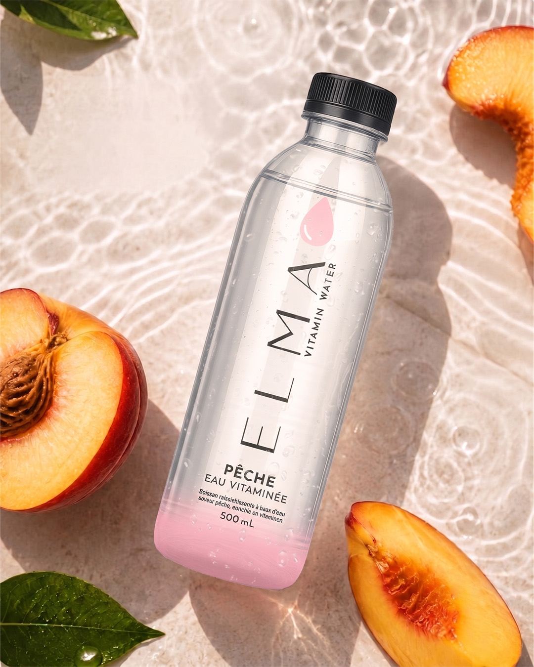 ELMA Perzik met vers fruit